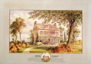 Mount Pleasant (Beekman Mansion), New York City, ca. 1874 door Abram Hosier