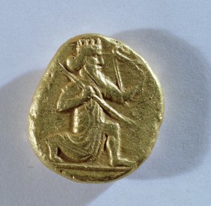 Daric met Darius als Koninklijke Boogschutter (voorzijde) door Achaemenid