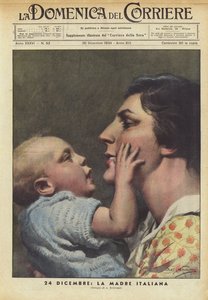24 december, de Italiaanse moeder