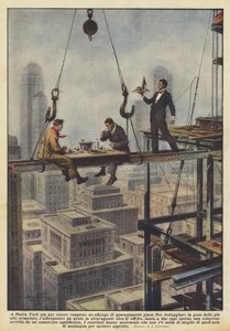 In New York wordt een hotel van zevenenveertig verdiepingen voltooid