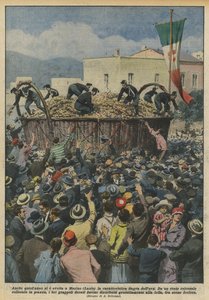 Ook dit jaar vond in Marino (Lazio) het karakteristieke druivenfestival plaats door Achille Beltrame