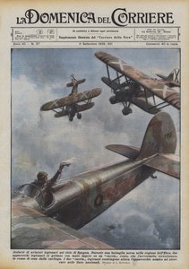 Dappere daden van legioenpiloten in de lucht van Spanje