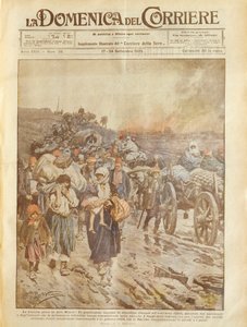 Omslagillustratie van de Griekse nederlaag in Klein-Azië