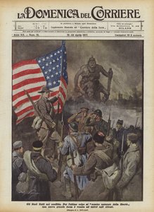 De Verenigde Staten in het conflict door Achille Beltrame