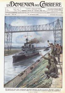 De Engelsen in het hart van de Duitse maritieme fortificaties