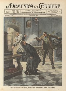 De misdaden van de exaltatie, twee priesters aangevallen en gewond in de kapel van Gianico, in Val Camonica