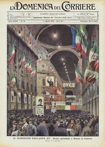Het referendum van het Jaar XII - Schitterende avonden in Milaan, in de Galleria