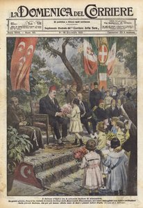 De sultan van Egypte tussen de Italiaanse weesmeisjes van Alexandrië