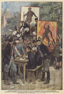 Het patriottische enthousiasme van de Polen