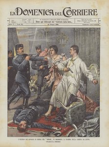 De moord op de koningen van Servië in het Konak van Belgrado, het drama in de slaapkamer