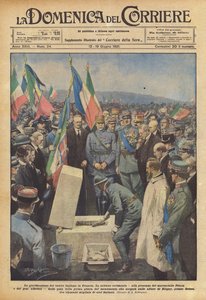 De verheerlijking van Italiaanse moed in Frankrijk