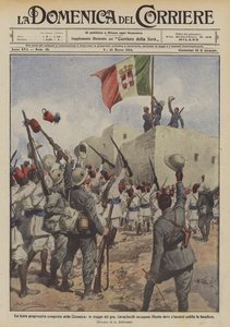 De langzame, geleidelijke verovering van Cyrenaica, de troepen van gen. Cavaciocchi bezetten Slonta