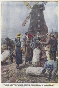 De ellende in Duitsland, de terugkeer naar ruilhandel door Achille Beltrame