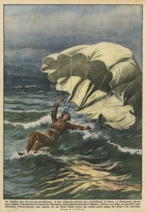 De tragische dood van een parachutist