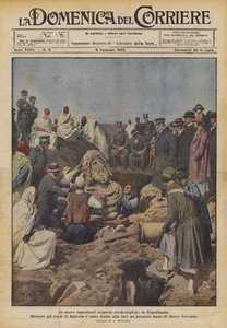 De nieuwe belangrijke archeologische ontdekkingen in Tripolitanië door Achille Beltrame