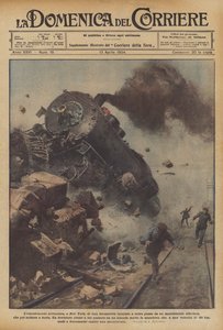 Het spannende avontuur in New York van een locomotief die op hol sloeg door een machinist?