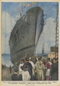 Schepen van Italië door Achille Beltrame