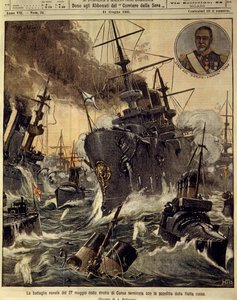 Russisch-Japanse Oorlog (1904-1905), Zeeslag in de Straat van Korea door Achille Beltrame