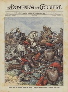 Fatale botsing, door een verkeerde manoeuvre, tussen Franse dragonders en kurassiers op het veld van Valbonne, bij Lyon