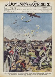 Aan het front van Somalië door Achille Beltrame