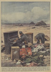 Verrassingen in de woestijn (kleur litho)