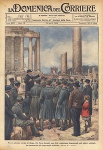 Tussen de glorieuze ruïnes van Rome