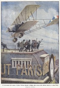 Een ongebruikelijke landing door Achille Beltrame