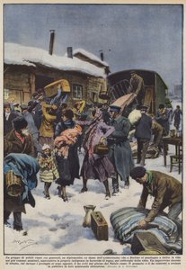 Een groep Russische edelen (voormalige generaals, voormalige diplomaten, voormalige aristocratische dames) die in Berlijn