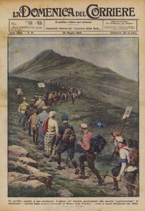 Een vreedzame aanval op een berg