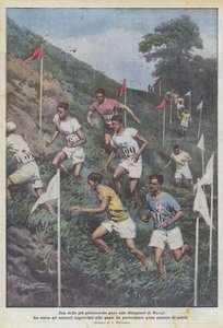 Een van de meest pittoreske wedstrijden op de Olympische Spelen in Parijs