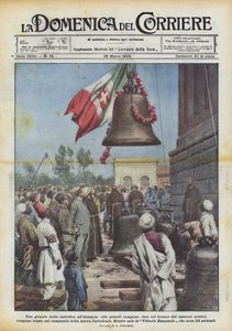 Een groot katholiek feest in Asmara, acht grote klokken gegoten met het brons van vijandelijke kanonnen