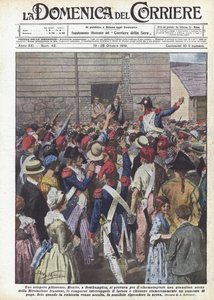 Een pittoreske staking door Achille Beltrame