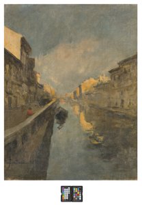 Naviglio door Achille Cattaneo