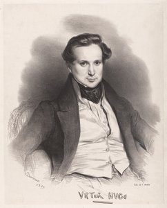Victor Hugo door Achille Devéria