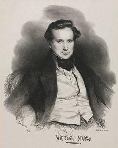Victor Hugo door Achille Devéria