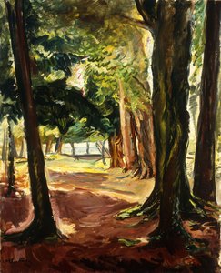 Bomen bij de Cote de Grace door Achille Emile Othon Friesz