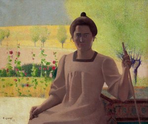 Contrejour – Portret van de vrouw van de kunstenaar