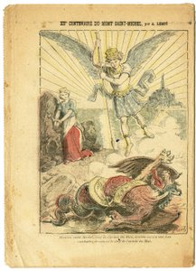 Illustratie van Achille Lemot (1846-1909) in Le Pelerin door Achille Lemot