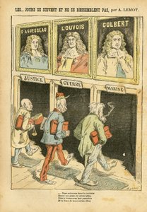 Illustratie van Achille Lemot in Le Pelerin door Achille Lemot