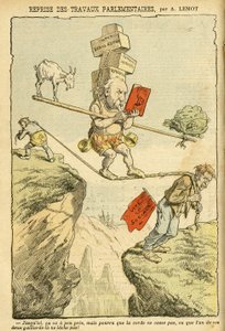 Illustratie van Achille Lemot in Le Pelerin door Achille Lemot