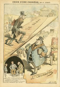 Illustratie van Achille Lemot (1846-1909) in Le Pelerin door Achille Lemot