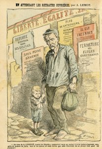 Illustratie van Achille Lemot in Le Pelerin door Achille Lemot