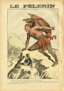 Illustratie van Achille Lemot in Le Pelerin