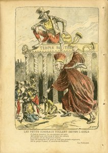 Illustratie in Le Pelerin door Achille Lemot