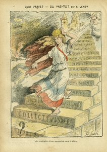 Illustratie van Achille Lemot (1846-1909) in Le Pelerin door Achille Lemot