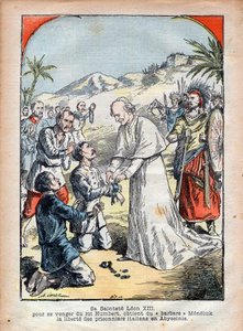 Paus Leo XIII (Vincenzo Giocchino Pecci) door Achille Lemot