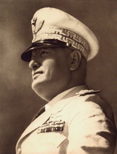Benito Mussolini door Achille Villani