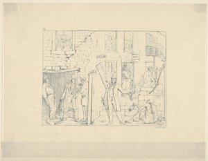 Vrije zwarte mensen in het noorden uit Confederate War Etchings, 1861-63