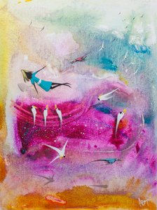 Kleurrijke droomvlucht door Adam Bogusz