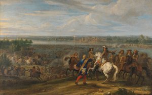 Lodewijk XIV trekt bij het Tolhuis bij Lobith de Rijn over, 12 juni 1672